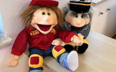 Handpuppen begleitete Therapie in Bremerhaven